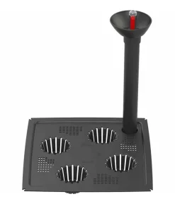 Siena Garden Blumentöpfe & Übertöpfe - Topf-Bewässerungssystem, ca. B22/T22 cm Schwarz