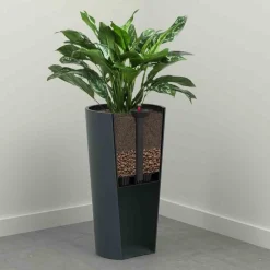 Siena Garden Topf-Bewässerungssystem, ca. Ø24 cm Schwarz Outlet