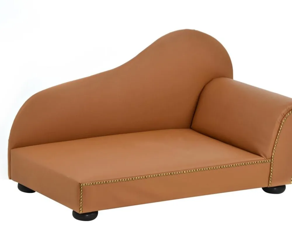 SILVIO design Heimtierottomane, ca. B75/H40/T39 cm Braun Sale