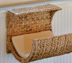 SILVIO design Mehr Schlaf- & Kratzmöbel - Heizkörperliege Wasserhyazinthe Beige
