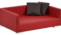 SILVIO design Mehr Hundeschlafplätze|Katzenbetten & Katzenkissen - Hundesofa ucky Rot