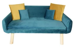 SILVIO design Hundesofa Nando Blau Sale