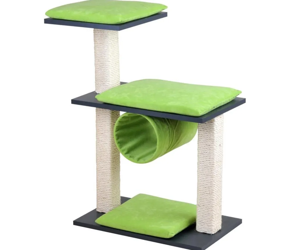 SILVIO design Kratzbäume & Kratzmöbel - Kratzbaum Cosy, ca. B80/H86/T36 cm Grün