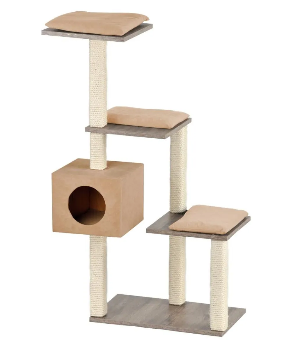 SILVIO design Kratzbaum Stufenboy Cosy Hellbraun Outlet