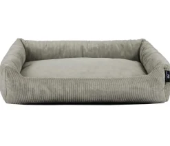 SILVIO design Kuschelbett Corvin, rechteckig Hellgrau Discount
