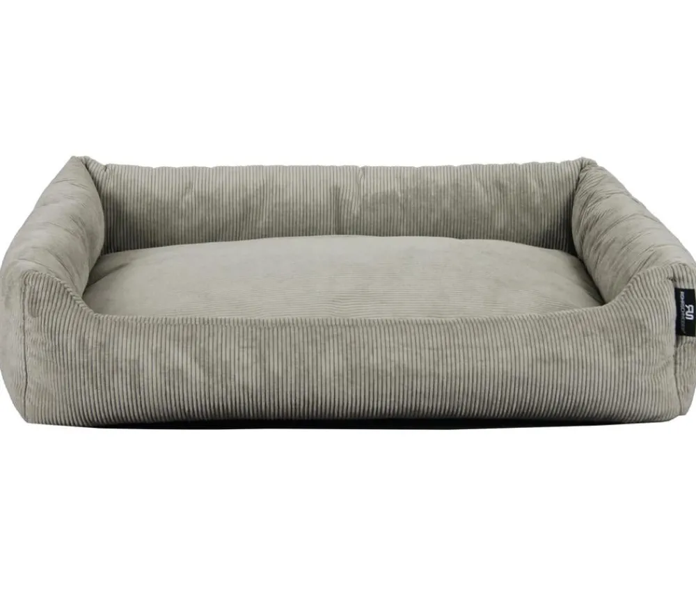 SILVIO design Kuschelbett Corvin, rechteckig Hellgrau Discount