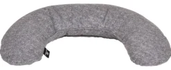 SILVIO design Hundekissen|Katzenbetten & Katzenkissen - Kuschelhörnchen, , ca. B57/H6/T40 cm Grau