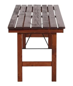 Siena Garden Sitzgarnitur Wallis, 3-teilig Braun Hot