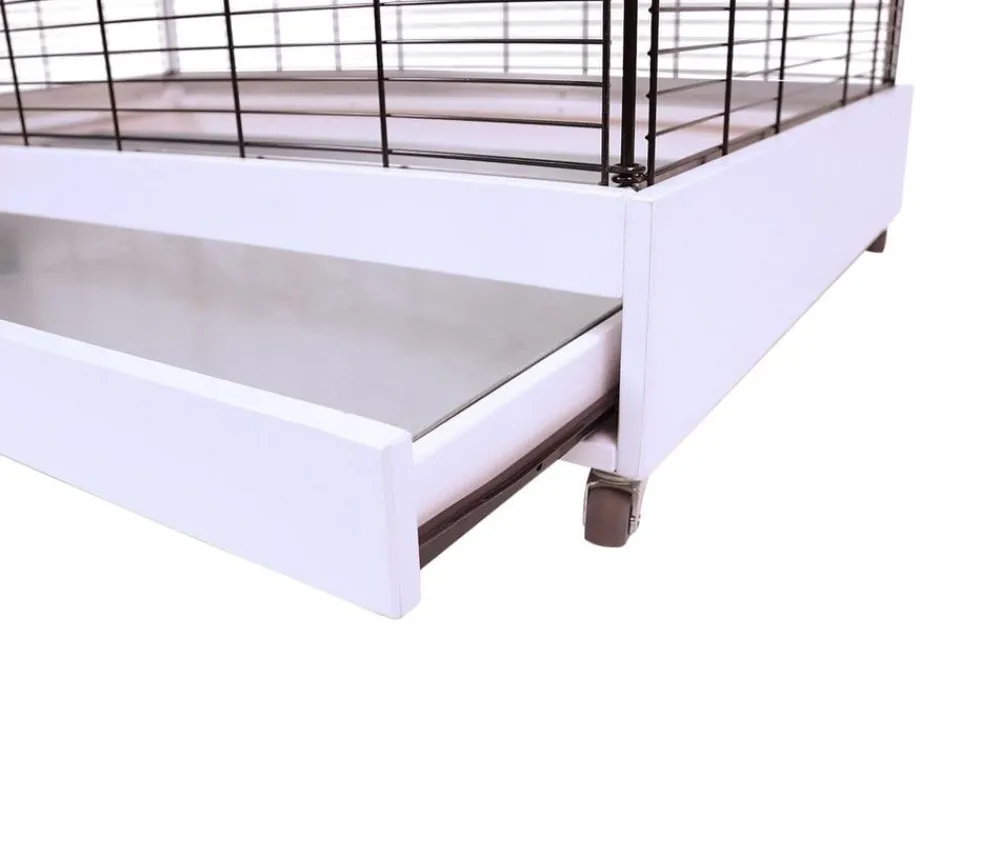 Skyline Vogelkäfige & Volieren - Vogelkäfig Loretto XXL, ca. B118/H175/T75 cm