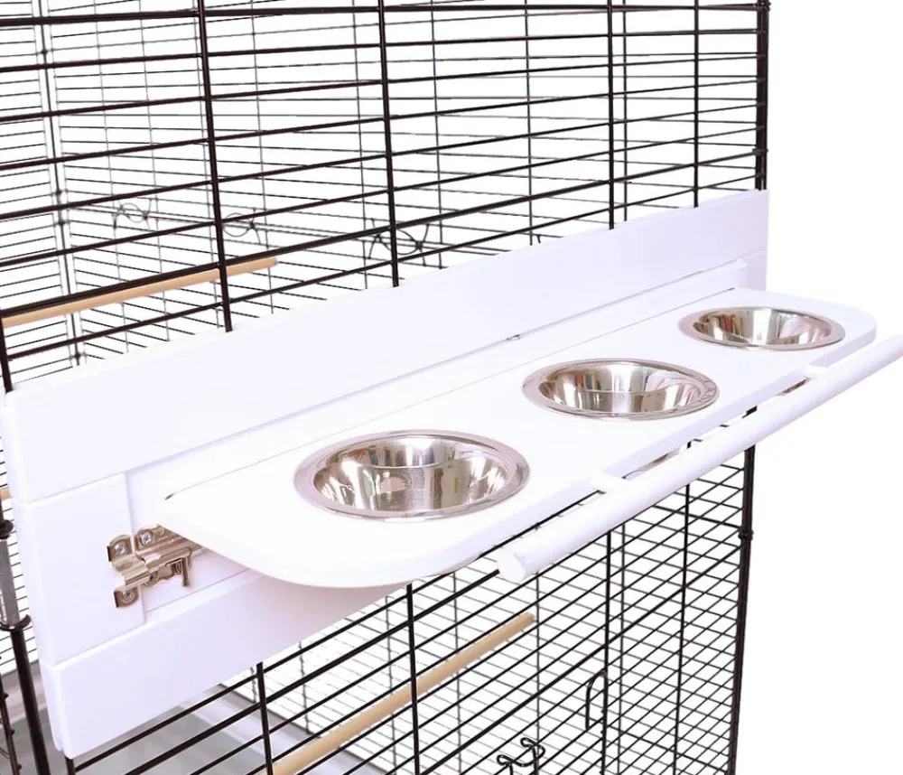 Skyline Vogelkäfige & Volieren - Vogelkäfig Loretto XXL, ca. B118/H175/T75 cm