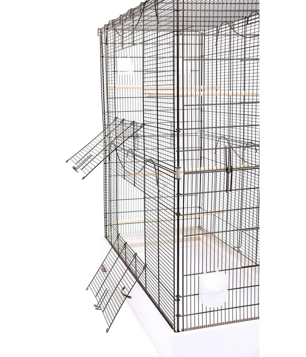 Skyline Vogelkäfig Yasmine Weiß Sale