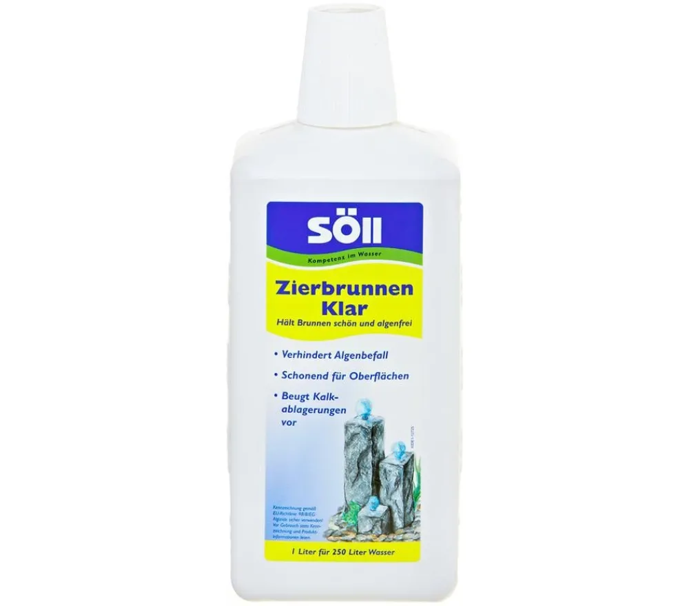Söll Gartenteich·Teichzubehör & Teichpflege|Teichzubehör & Teichpflege - Algenmittel ZierbrunnenKlar