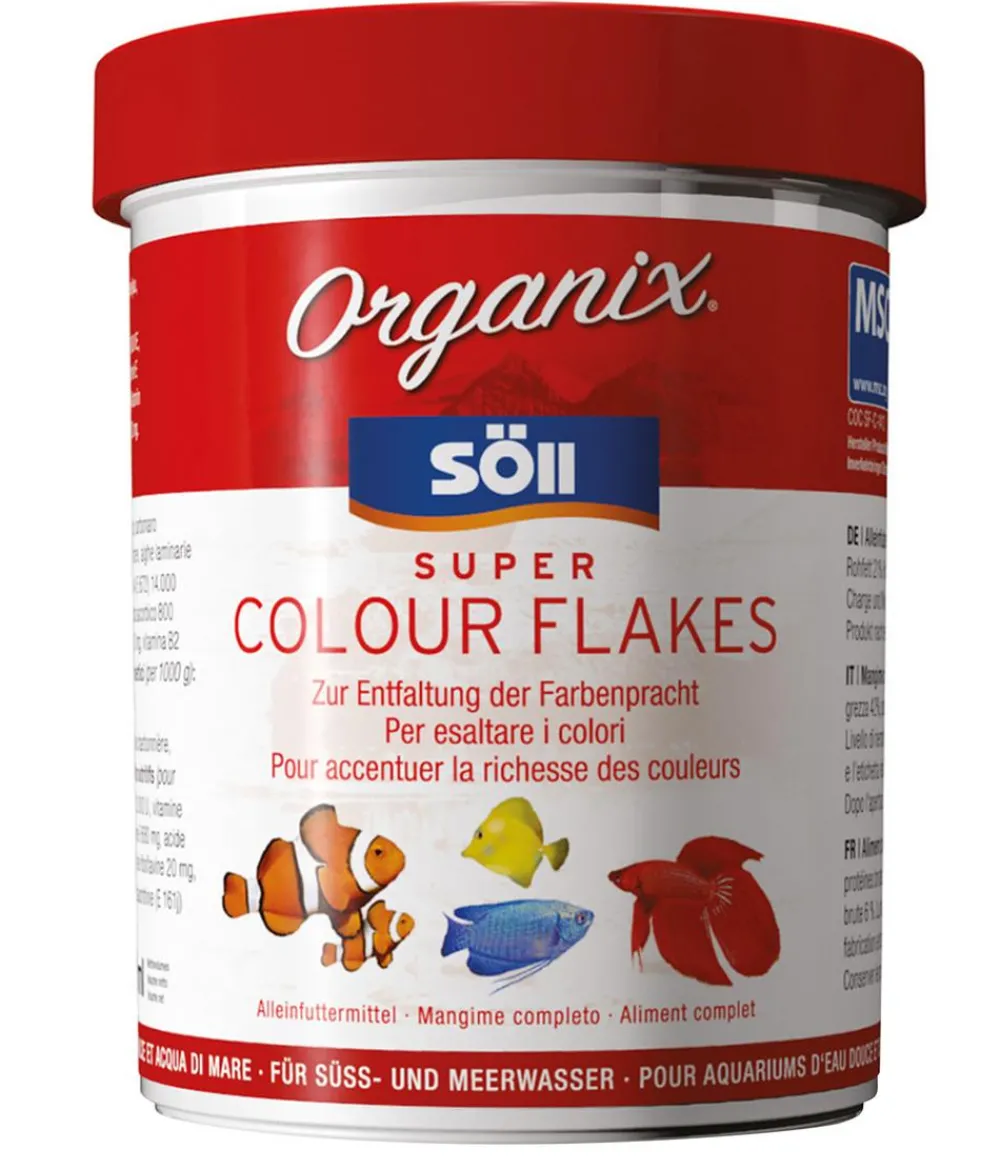 Söll Fischfutter > Fischfutter Organix Super Colour Flakes