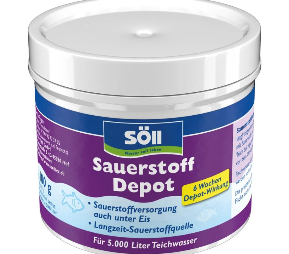 Söll Gartenteich·Teichzubehör & Teichpflege|Teichzubehör & Teichpflege - Sauerstoffdepot-Tabs, Teichwasserpflege