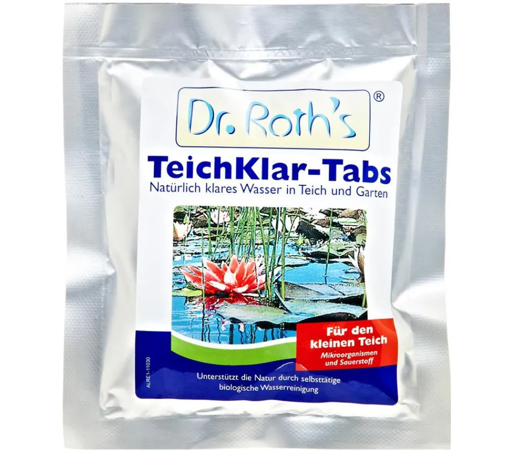 Söll Teichwasserpflege Dr. Roth's TeichKlar-Tabs, 4er-Set Hot