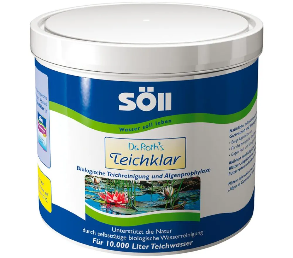 Söll Gartenteich·Teichzubehör & Teichpflege|Teichzubehör & Teichpflege - Teichwasserpflege Dr. Roth's Teichklar