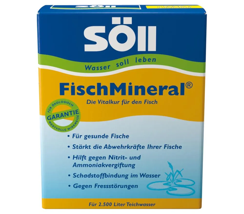 Söll Gartenteich·Teichzubehör & Teichpflege|Teichzubehör & Teichpflege > Teichwasserpflege FischMineral