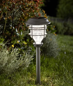 smart garden Solarleuchten|Wandleuchten & Standleuchten - Pfahlleuchte Capri, ca. B14/H48,5/T14 cm