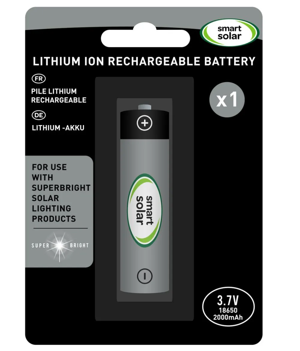 Smart Solar Batterien 3.7V 2000mAh Sale