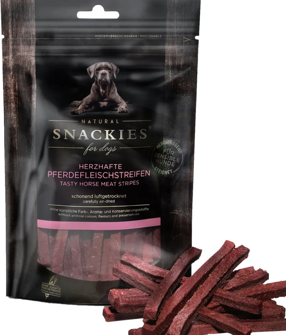 SNACKIES® Hundesnack Pferdefleischstreifen Sale