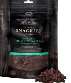 SNACKIES® Hundeleckerlies - Hundesnack Rindfleischwürfel