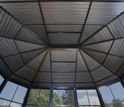 SOJAG Pavillons > Outdoor-Pavillon Kaltwintergarten Charleston 1215, ca. B488,6/H280,9/T383,6 cm