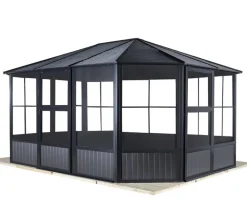 SOJAG Pavillons > Outdoor-Pavillon Kaltwintergarten Charleston 1215, ca. B488,6/H280,9/T383,6 cm