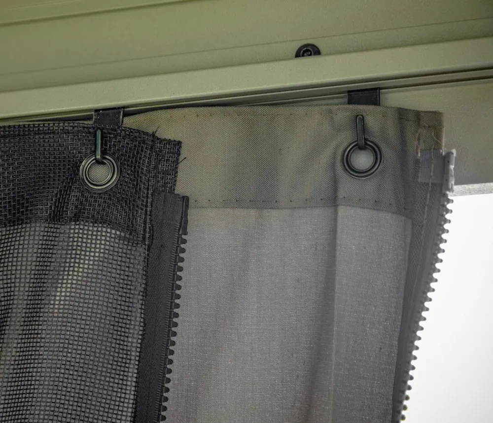 SOJAG Pavillons > Outdoor-Pavillon Messina 1012, inkl. Moskitonetz champagner, ca. B363/H291,5/T298 cm