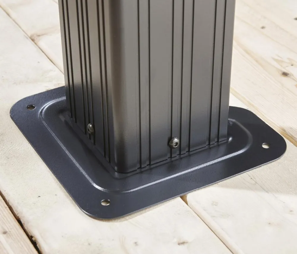 SOJAG Outdoor-Pavillon Messina 1012, inkl. Moskitonetz , ca. B363/H291,5/T298 cm Anthrazit Best