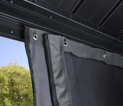 SOJAG Outdoor-Pavillon Messina 1012, inkl. Moskitonetz , ca. B363/H291,5/T298 cm Anthrazit Best