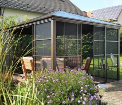 SOJAG Pavillons > Pavillon Castel 12x14, inkl. Sonnenschutz, ca. B427,08/H296,28/T362,08 cm