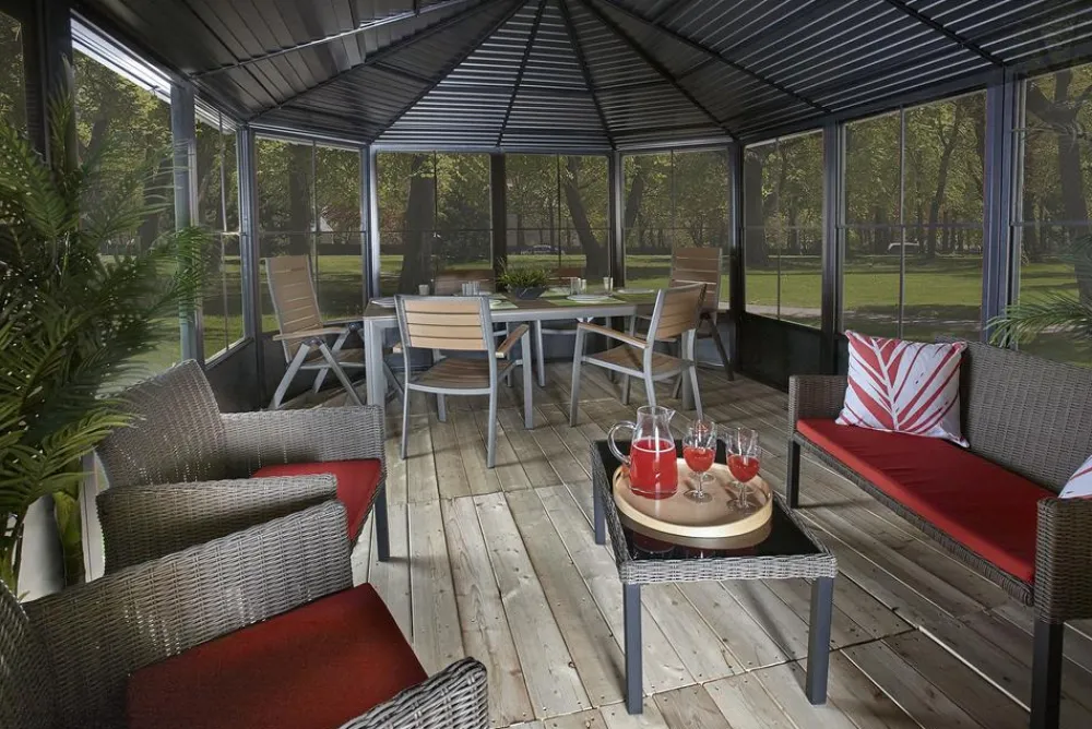SOJAG Pavillon Charleston Dunkelgrau New