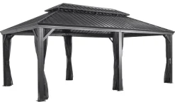 SOJAG Pavillon Messina Dunkelgrau New