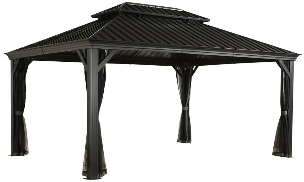 SOJAG Pavillons - Pavillon Messina Dunkelgrau