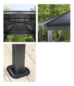 SOJAG Pavillons > Pavillon Ventura 10x14, ca. B423/H261/T295,5 cm