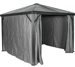 SOJAG Vorhang-Set Verona Dunkelgrau Hot