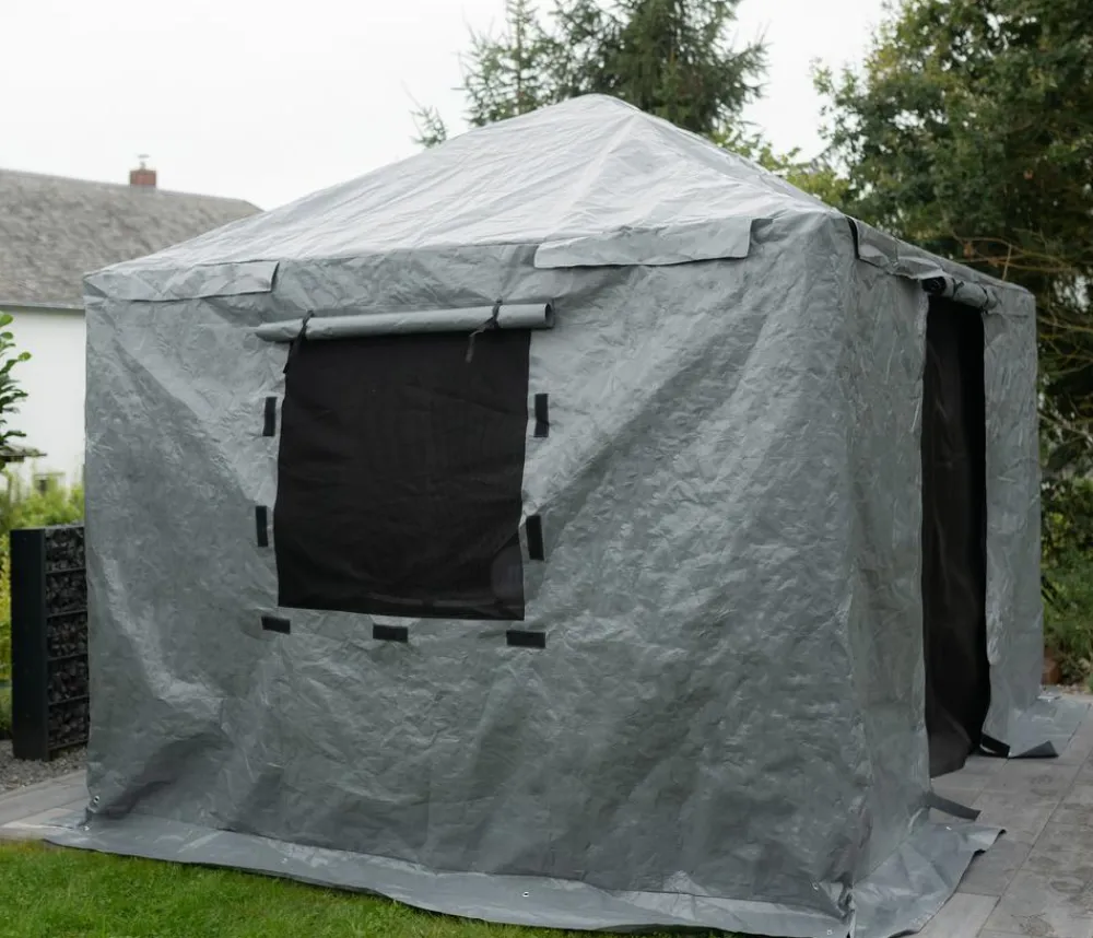 SOJAG Winterabdeckung für Pavillon 12x20 Modelle Grau Discount