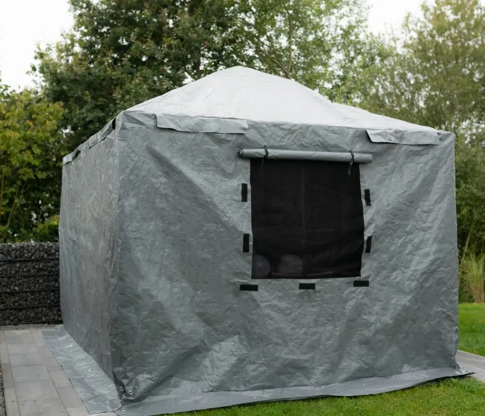 SOJAG Winterabdeckung für Pavillon 10x12 Modelle Grau Outlet