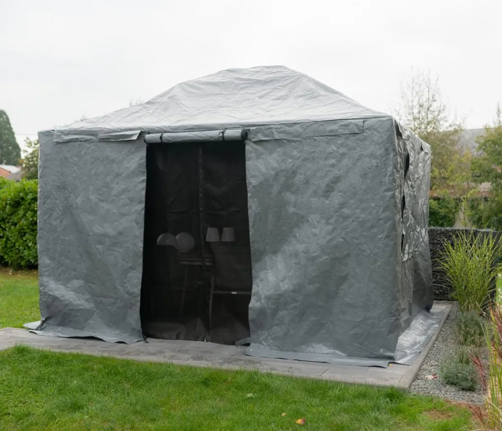 SOJAG Winterabdeckung für Pavillon 10x12 Modelle Grau Outlet