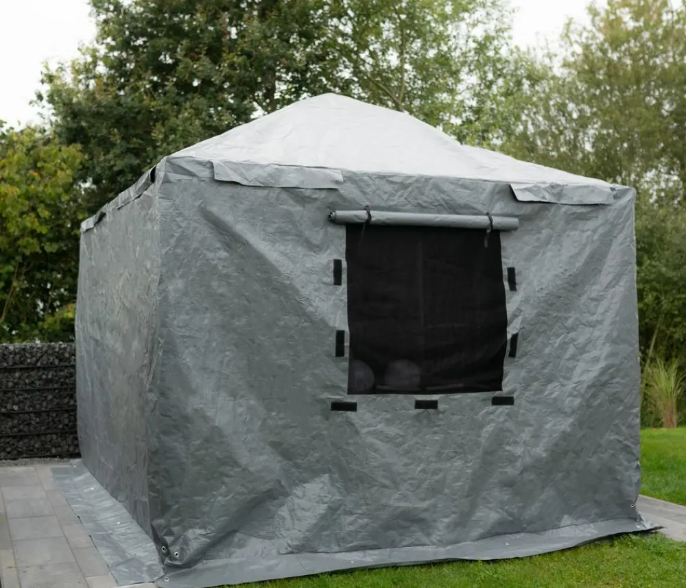 SOJAG Pavillons - Winterabdeckung für Pavillon 12x16 Modelle Grau