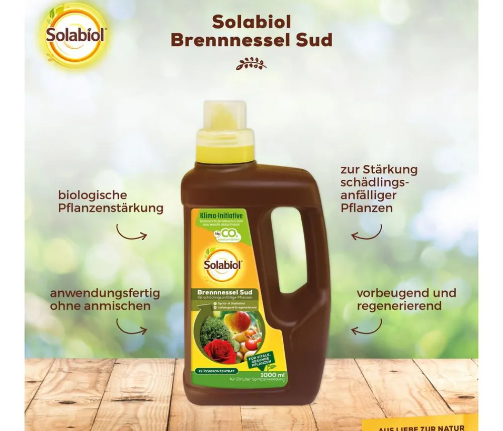 Solabiol Spezialdünger > ® Brennnessel Sud, 1 l