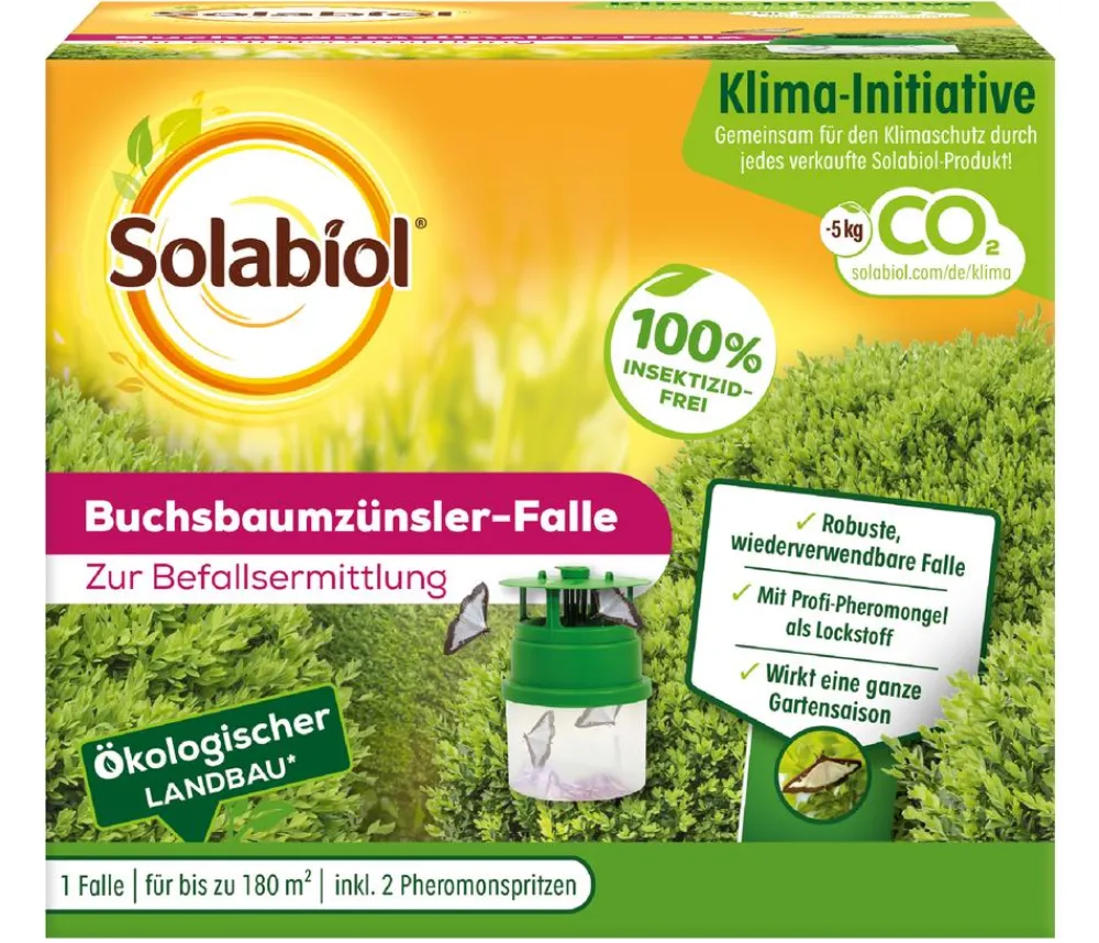 Solabiol Schädlingsbekämpfungsmittel|Insektenschutz & Fallen > ® Buchsbaumzünsler-Falle