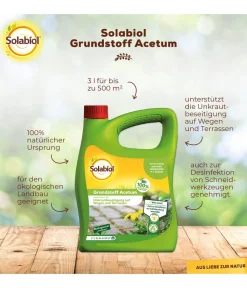 Solabiol Unkrautvernichter > ® Grundstoff Acetum, flüssig, 3 l