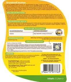 Solabiol Unkrautvernichter > ® Grundstoff Acetum Spray, flüssig, 1 l