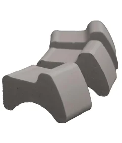 Spang Terrakotta-Füßchen, ca. B6,5/H3,8/T4 cm, 3 Stk. Grau Clearance