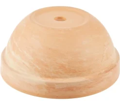 Spang Blumenampeln & -Schalen - -Schale Levy, rund, hell marmoriert Terrakotta