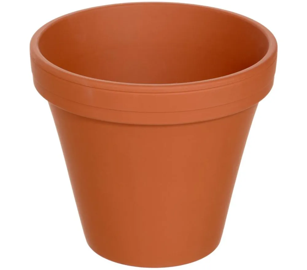 Spang -Topf Vaso, rund Terrakotta Discount