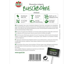 SPERLI Gemüsesamen > Samen Buschbohne 'Delinel'