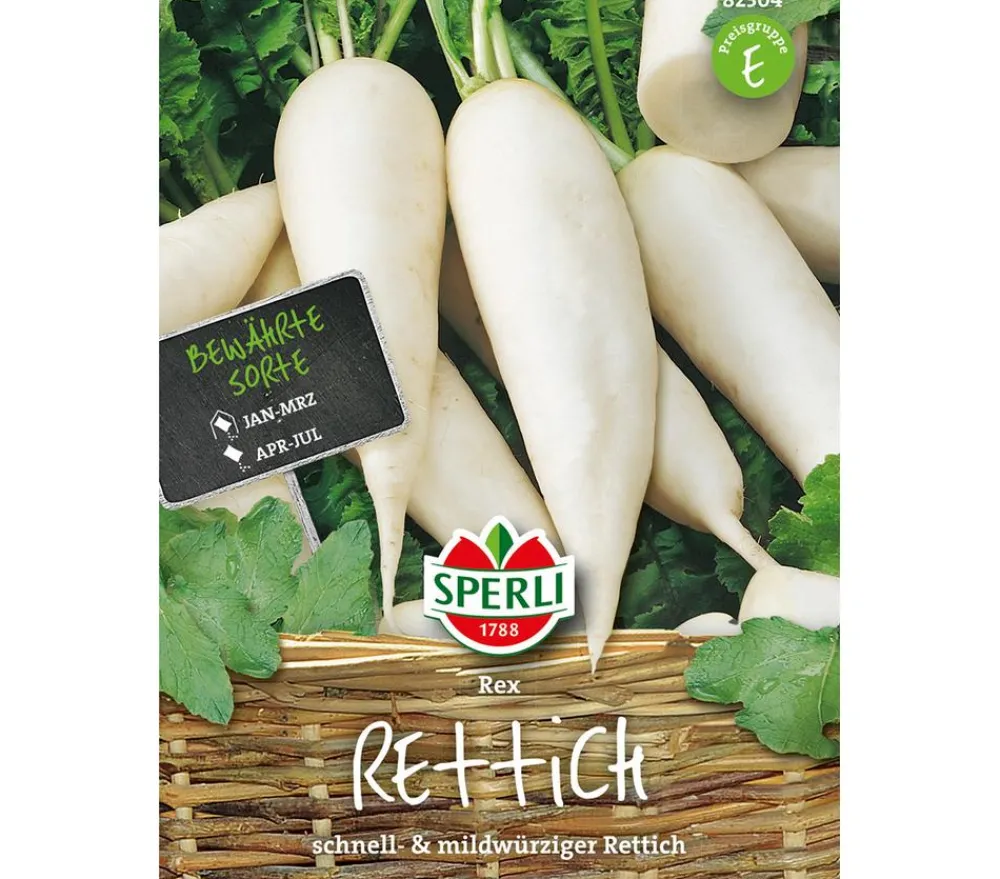 SPERLI Samen Rettich 'Rex' New