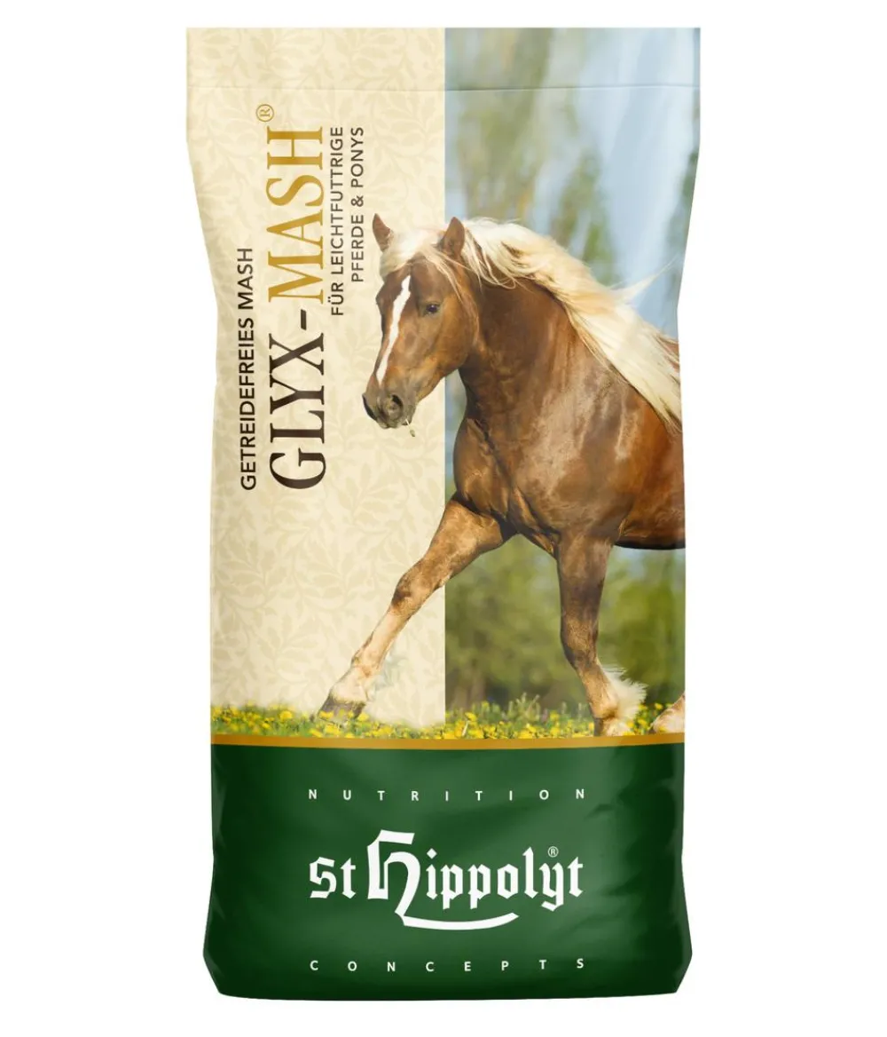 St. Hippolyt Pferdefutter Glyx-Mash, 15 kg New